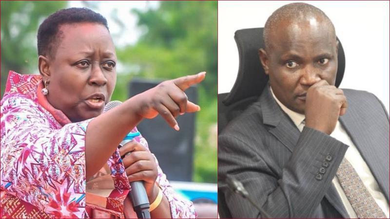 Ruth Odinga took on John Mbadi over his attacks on the Odinga family.